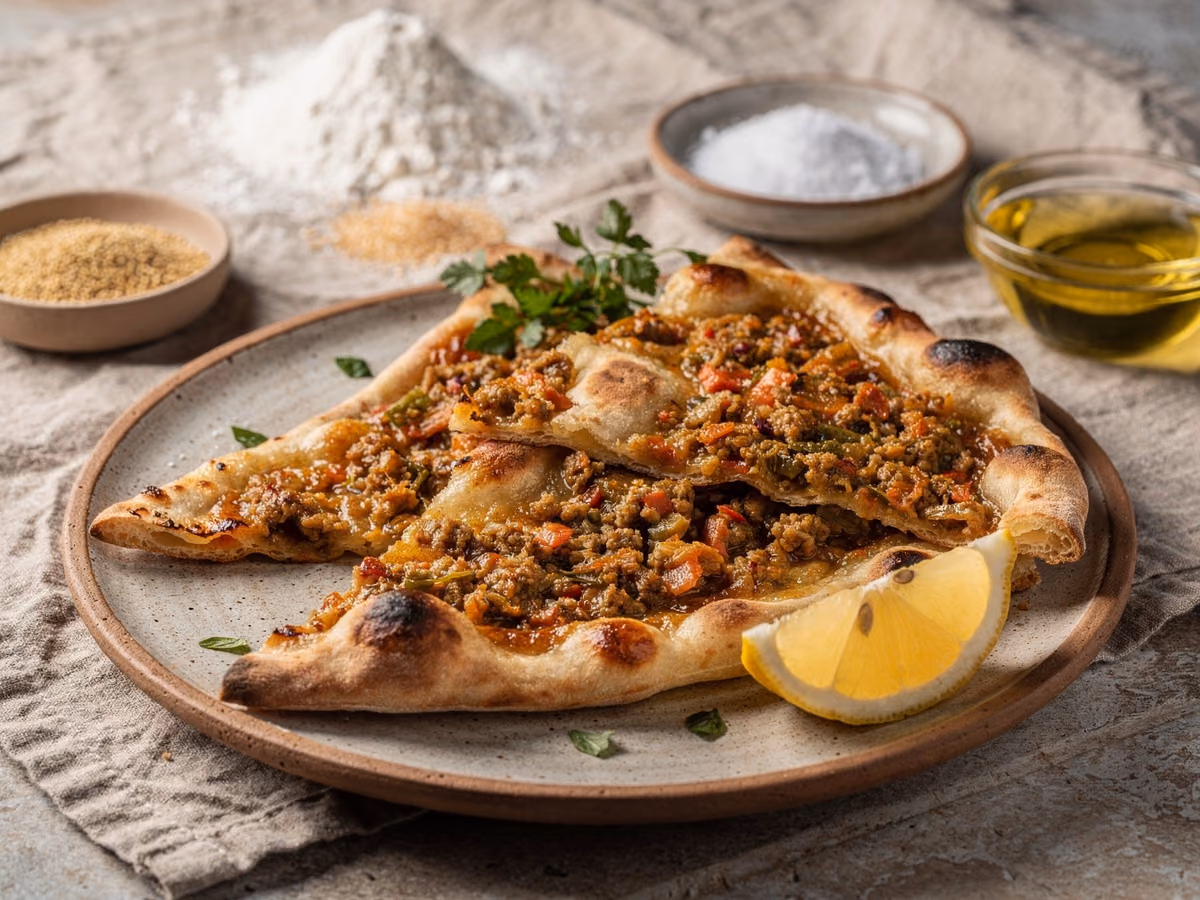 Lahmacun de Turquía