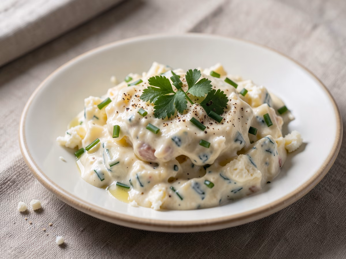 Ensalada de Huevo Cremosa Clásica