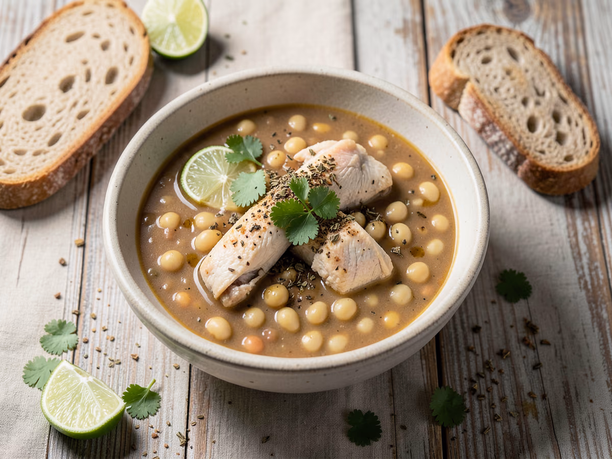 Chili blanc au poulet