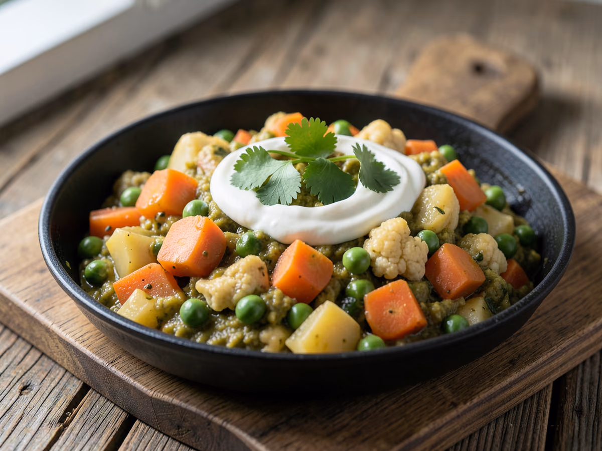 Korma de verduras