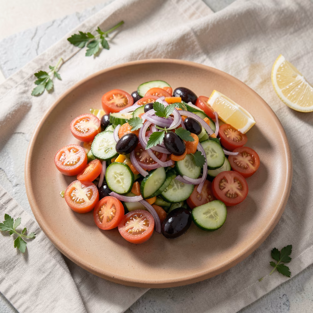 Ensalada griega clásica