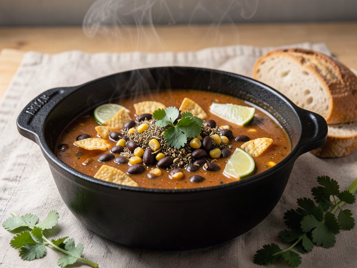 Tortilla Soup al Horno
