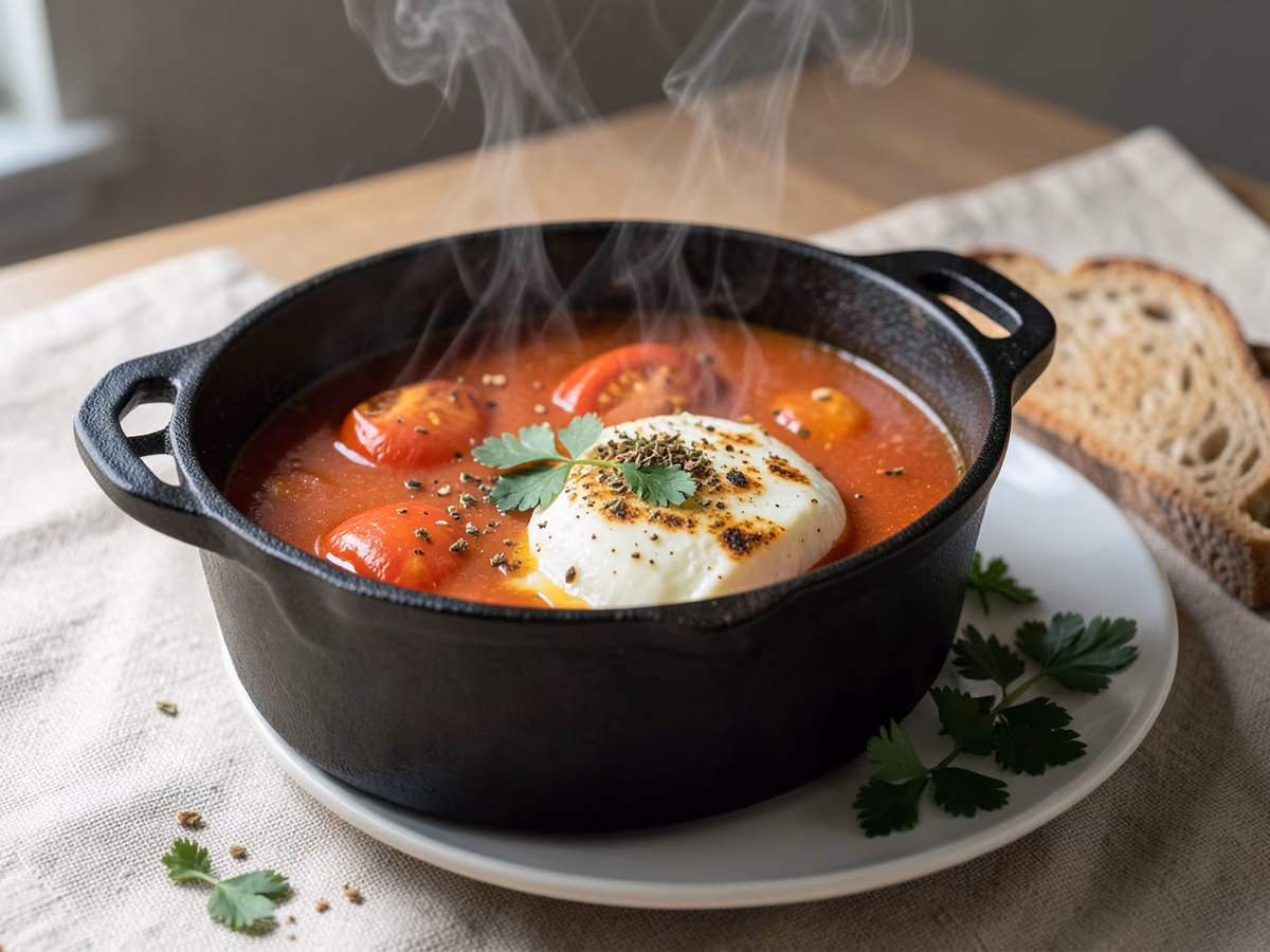 Sopa de Tomate con Sándwich de Queso a la Plancha