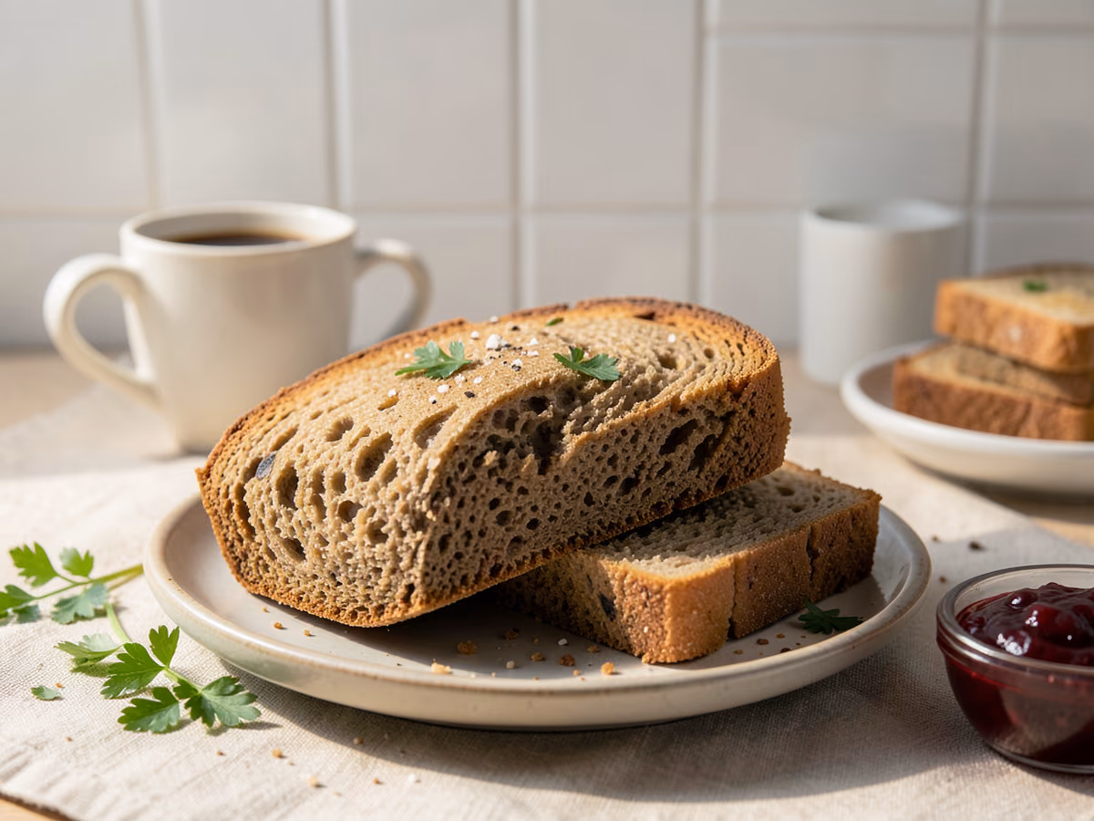 Pan de molde sin gluten