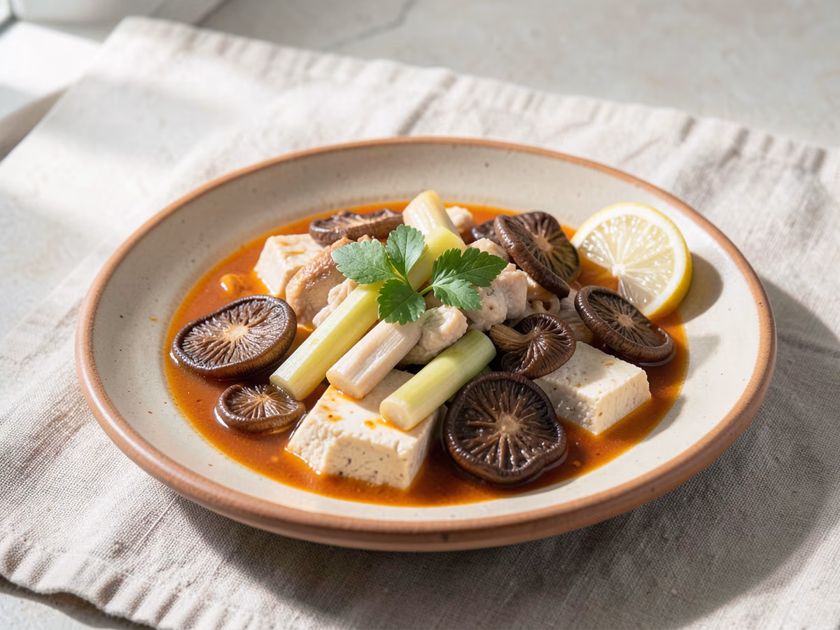 Sopa Agridoce Picante