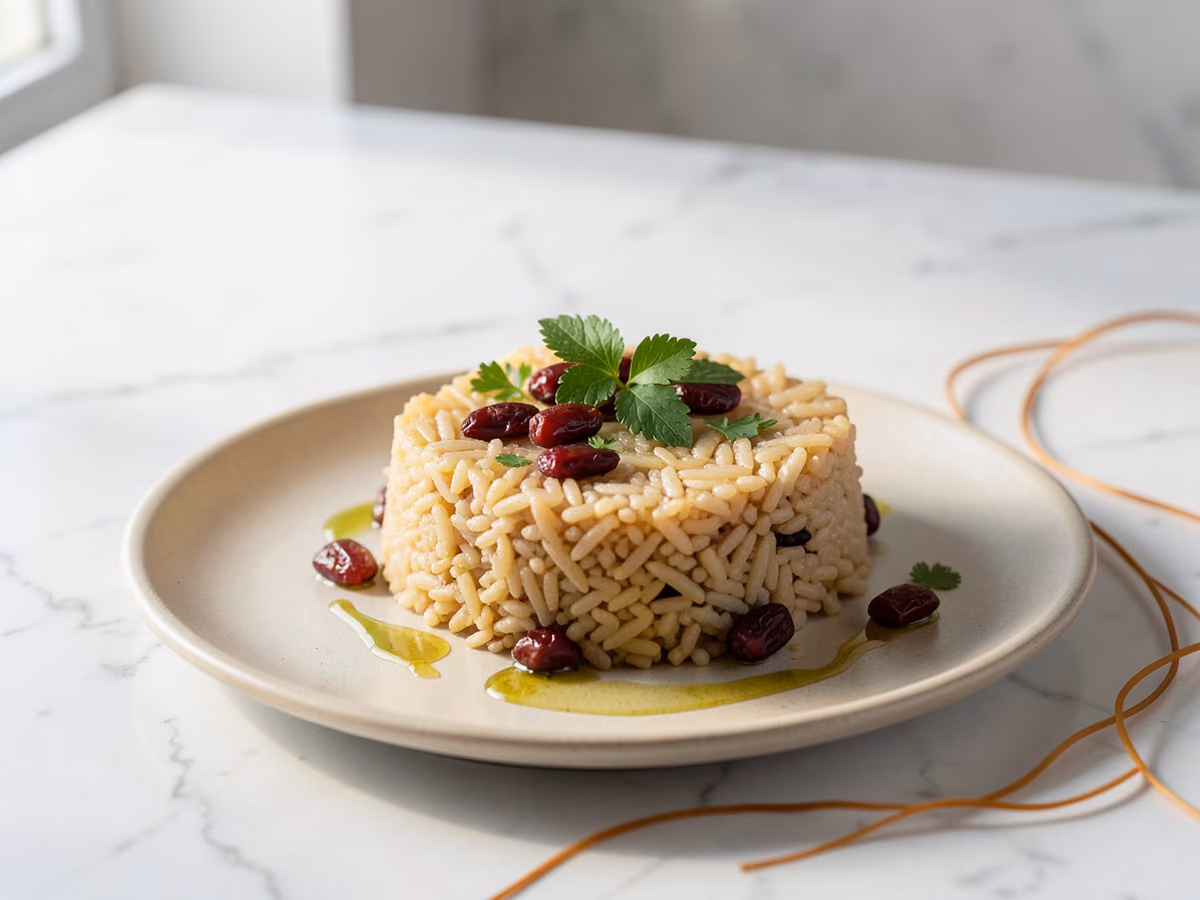 Pastel de arroz persa Tahchin