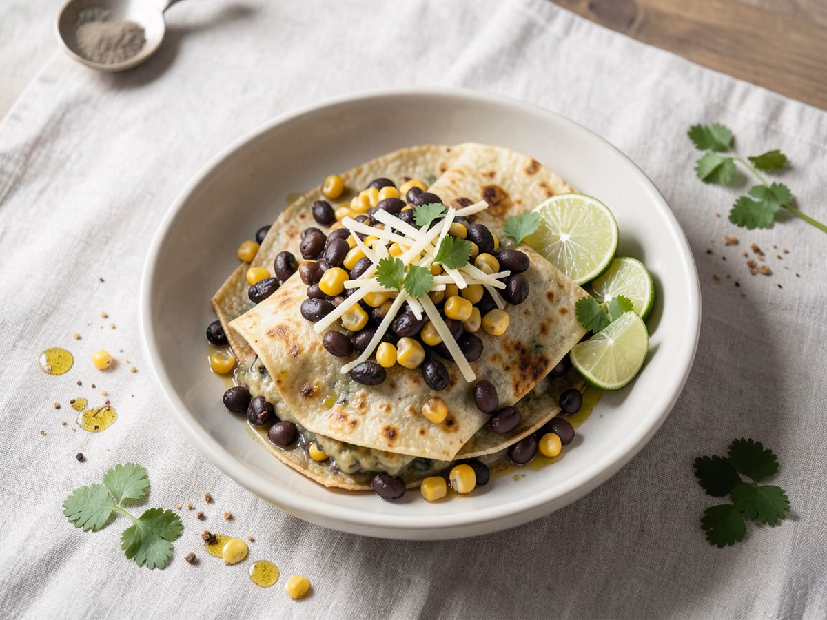 Quesadillas veganas