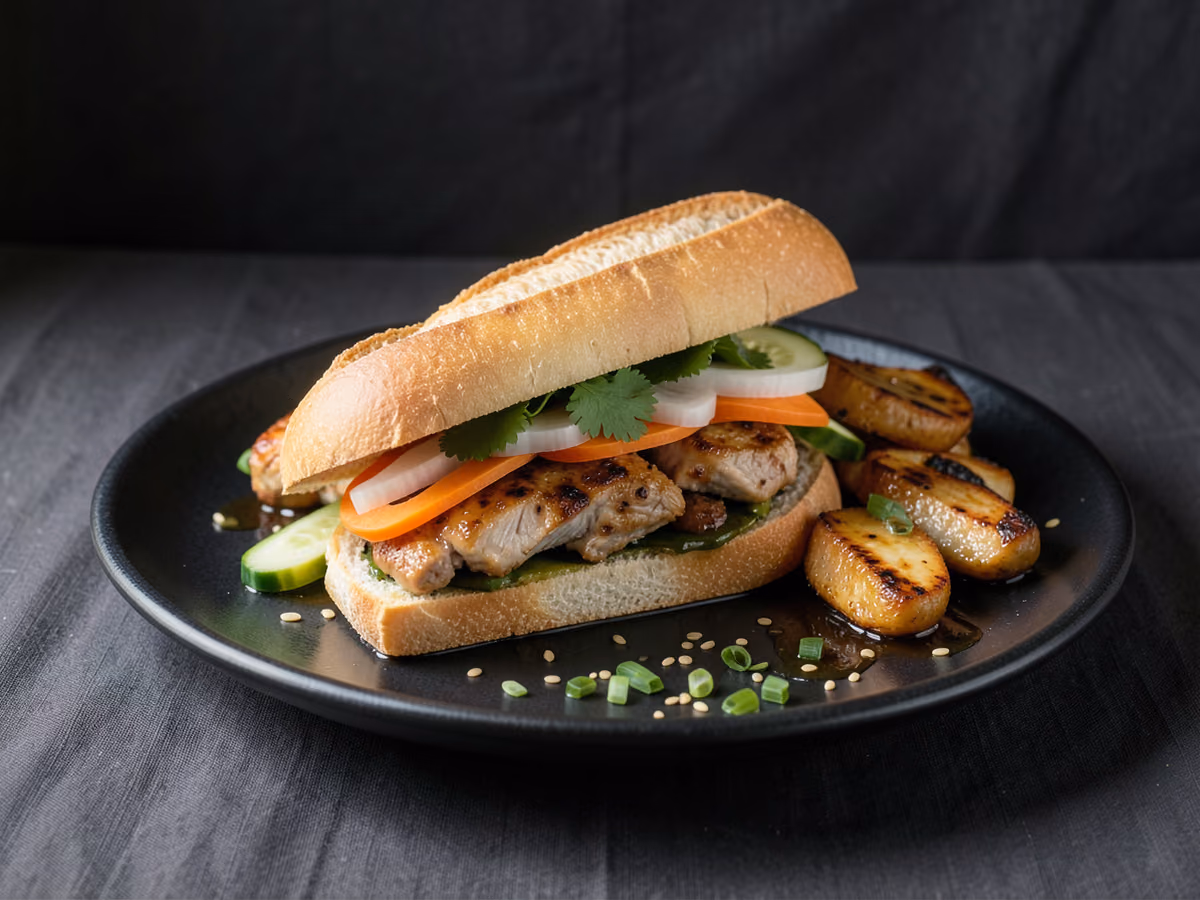 Sándwich vietnamita Banh Mi