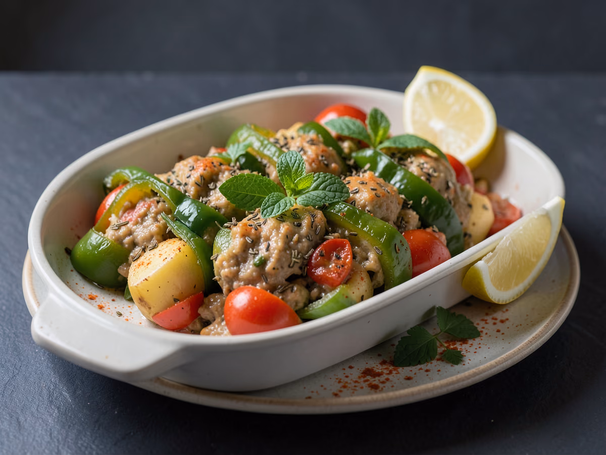 Gemista de verduras rellenas