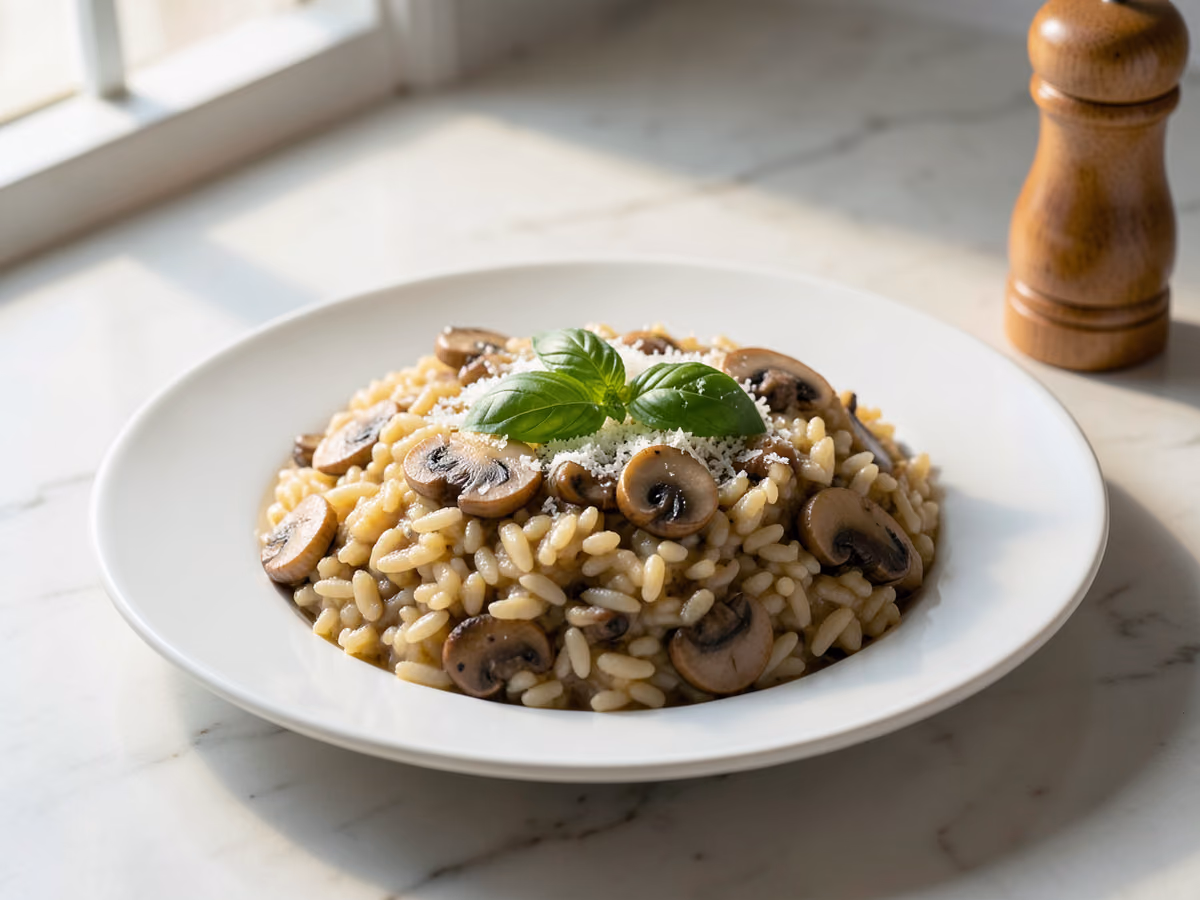 Risotto de Champiñones
