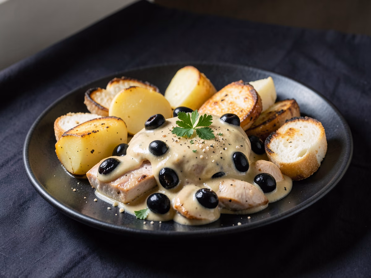 Ají de Gallina Cremoso de Pollo