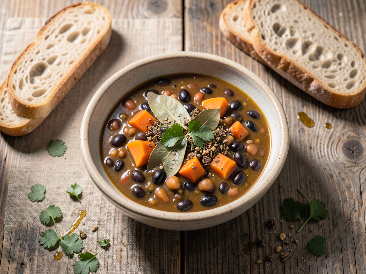 Guiso de Frijoles Feijoada Vegetariano