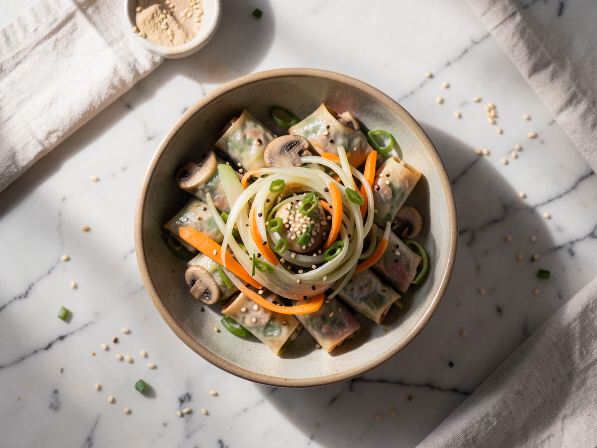 Rollitos de Primavera de Verduras