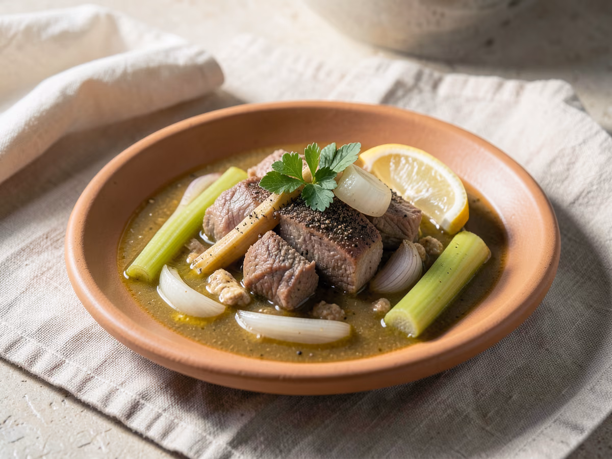 Sopa Harira Marroquí