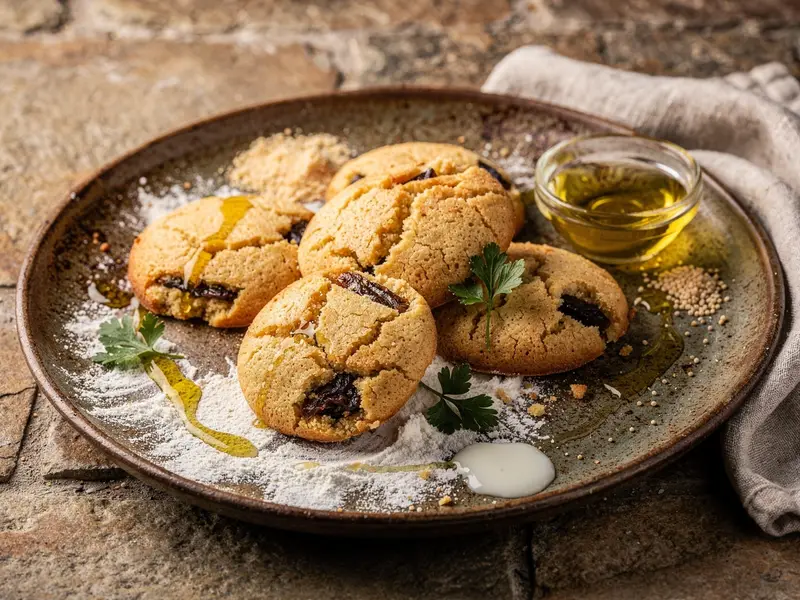 Galletas Maamoul de Dátiles