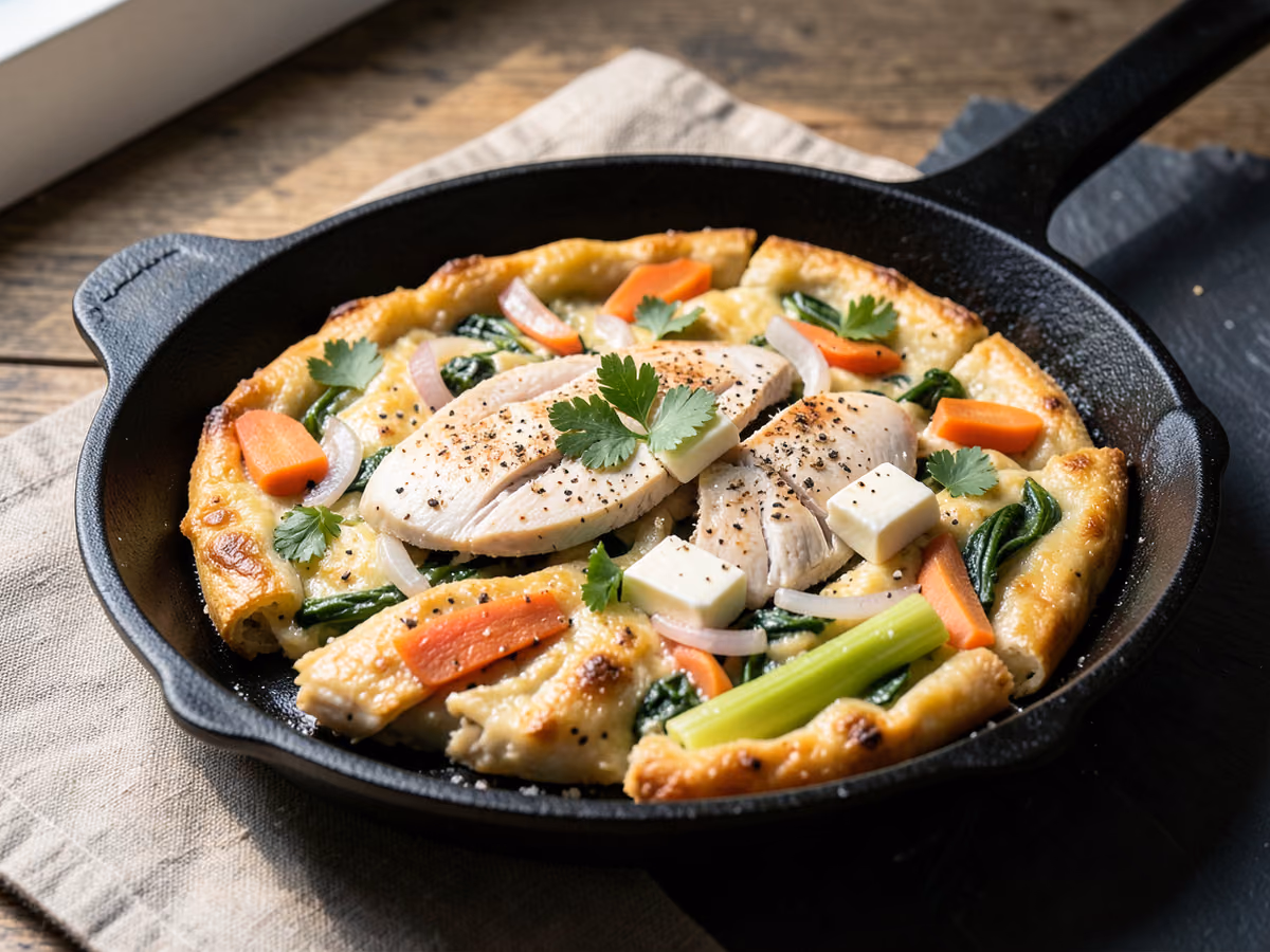Pastel de pollo