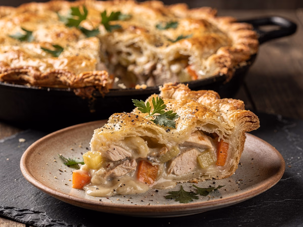 Pastel de pollo