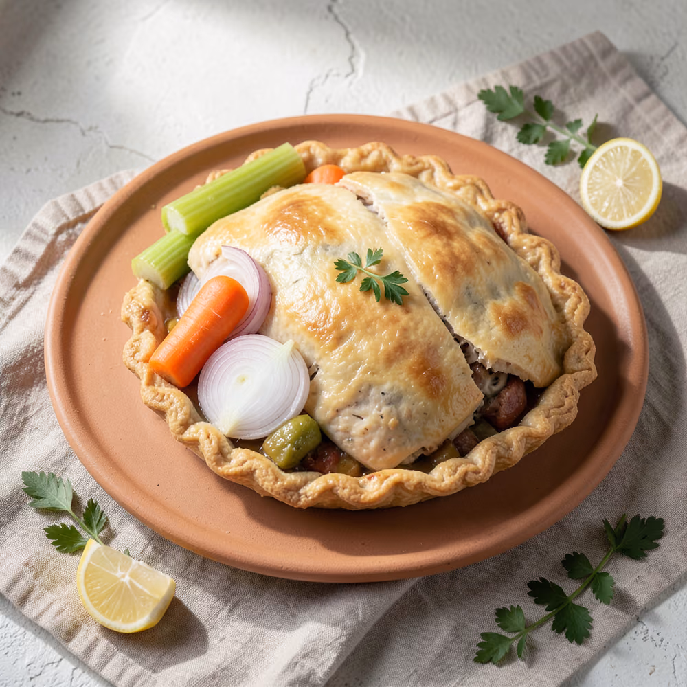 Pastel de pollo