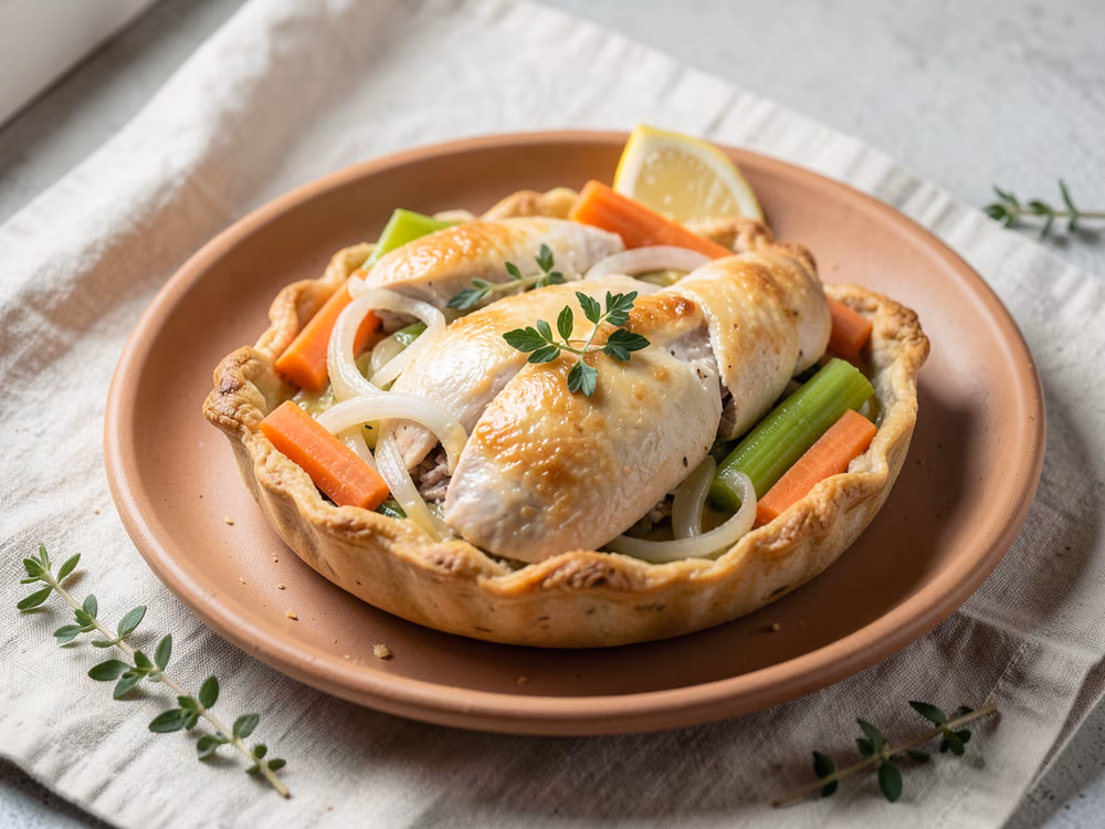 Pastel de pollo