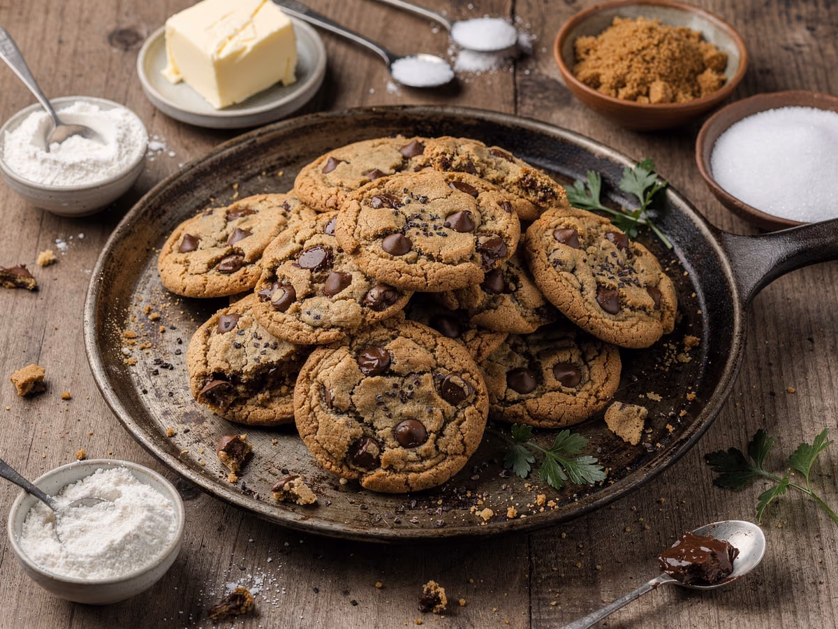 Galletas Clásicas con Chispas de Chocolate
