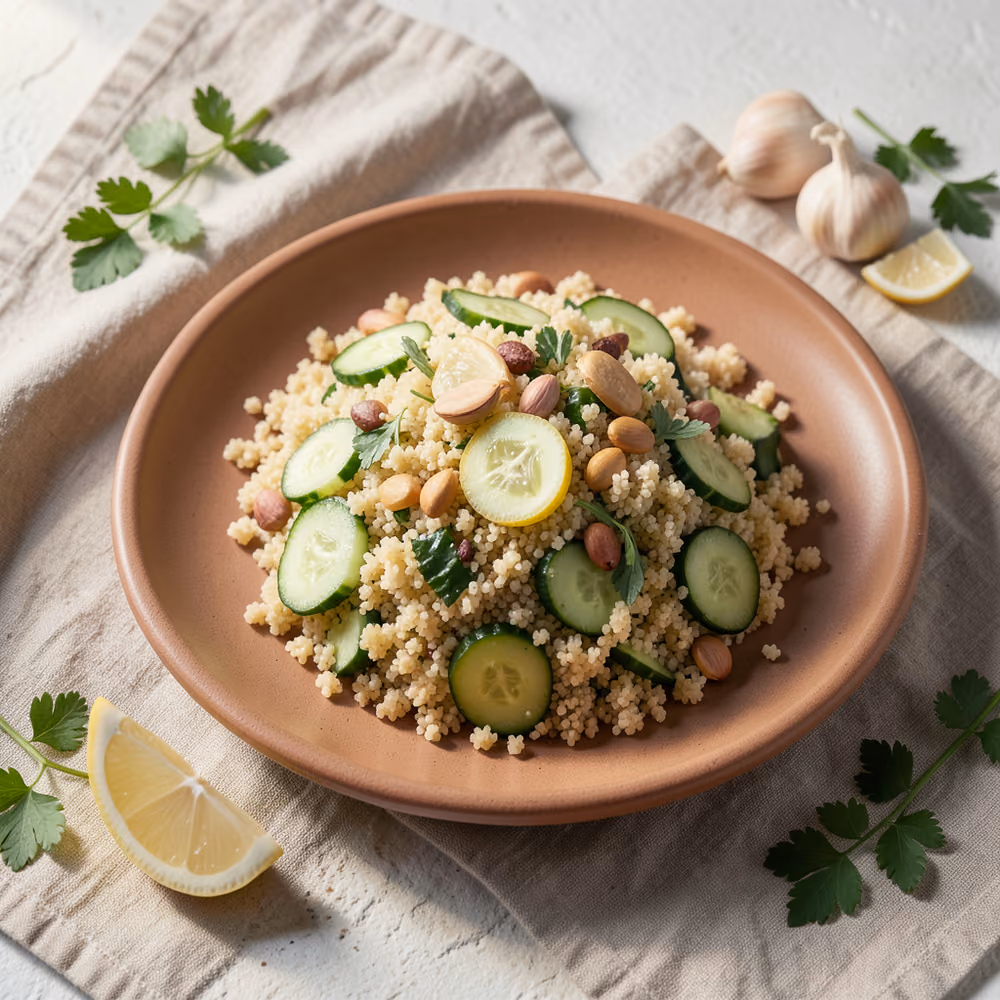 Ensalada mediterránea de cuscús