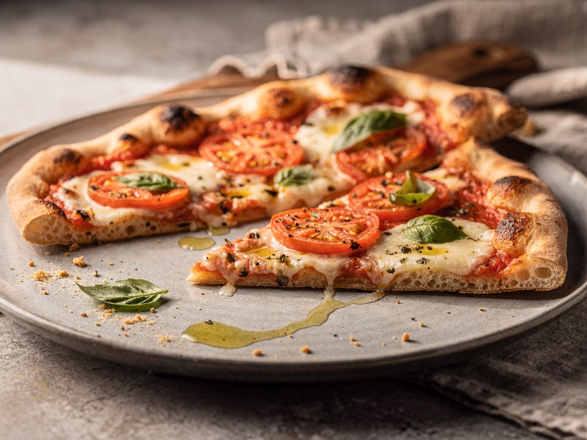 Pan plano Margherita