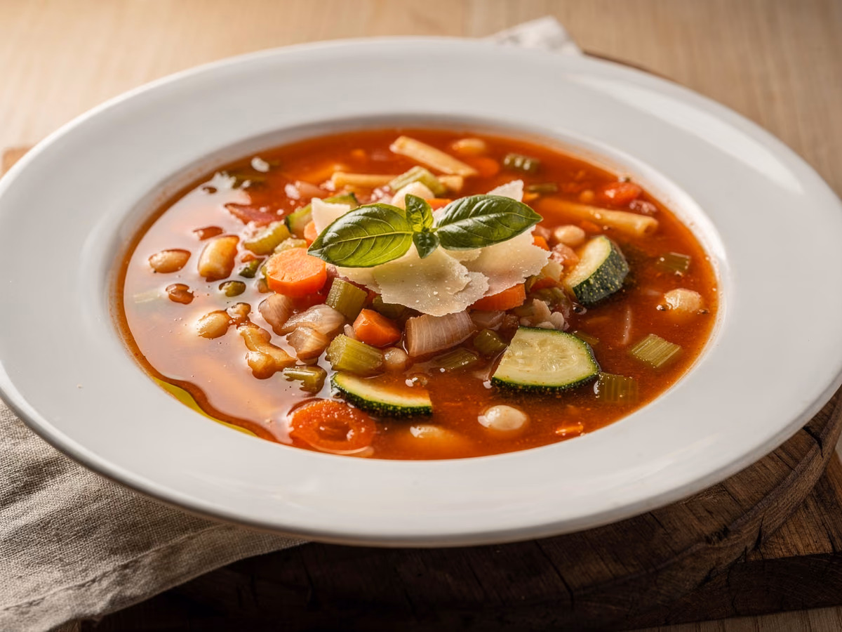 Sopa minestrone italiana