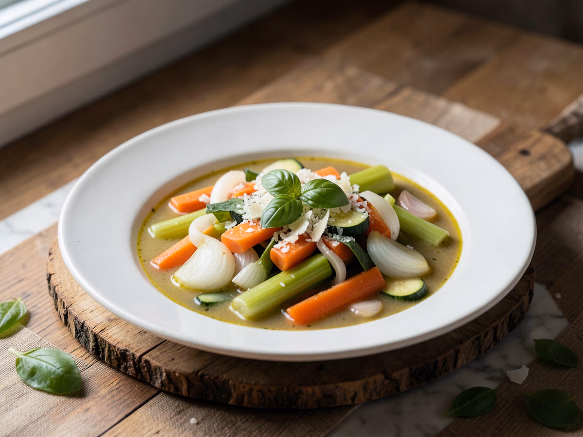 Sopa minestrone italiana