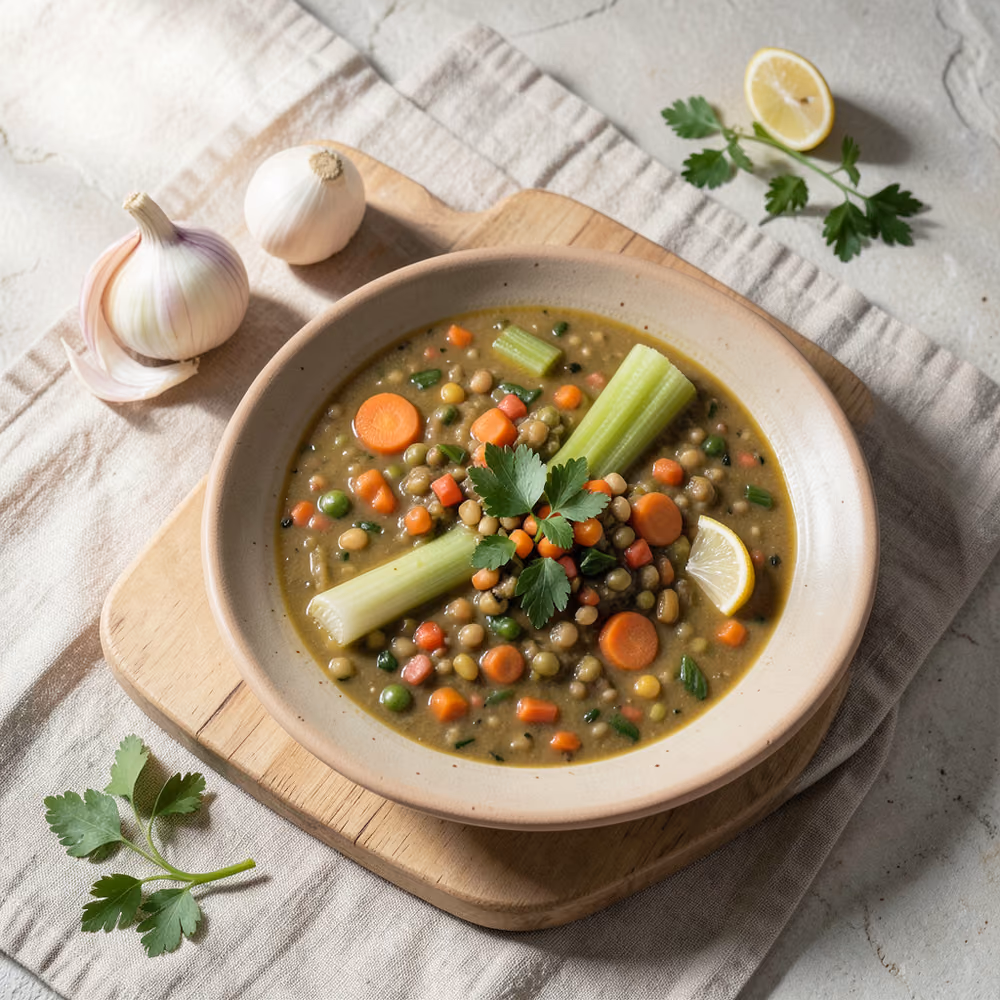 Sopa minestrone italiana