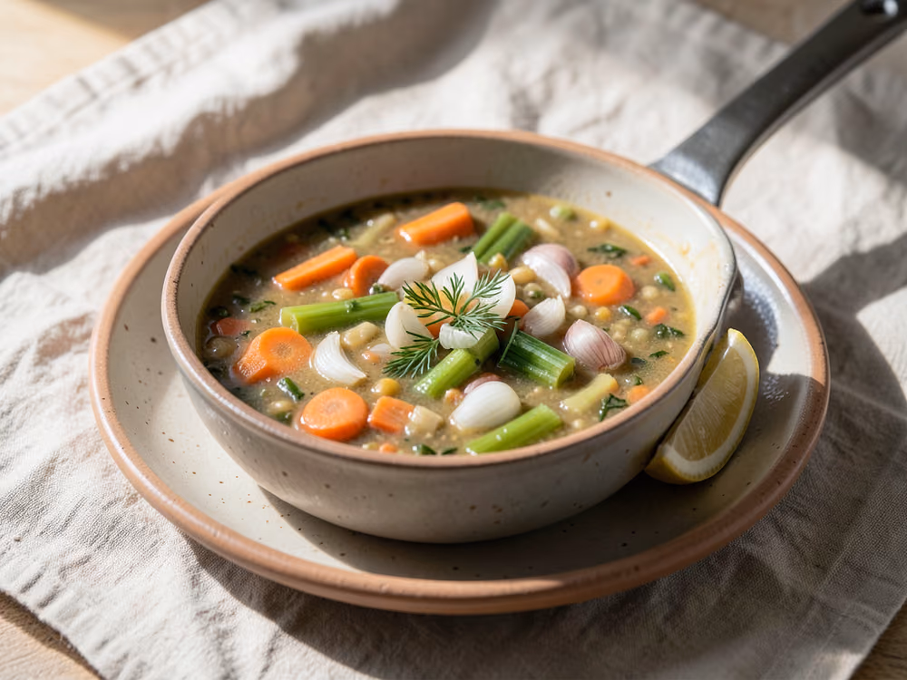 Sopa minestrone italiana