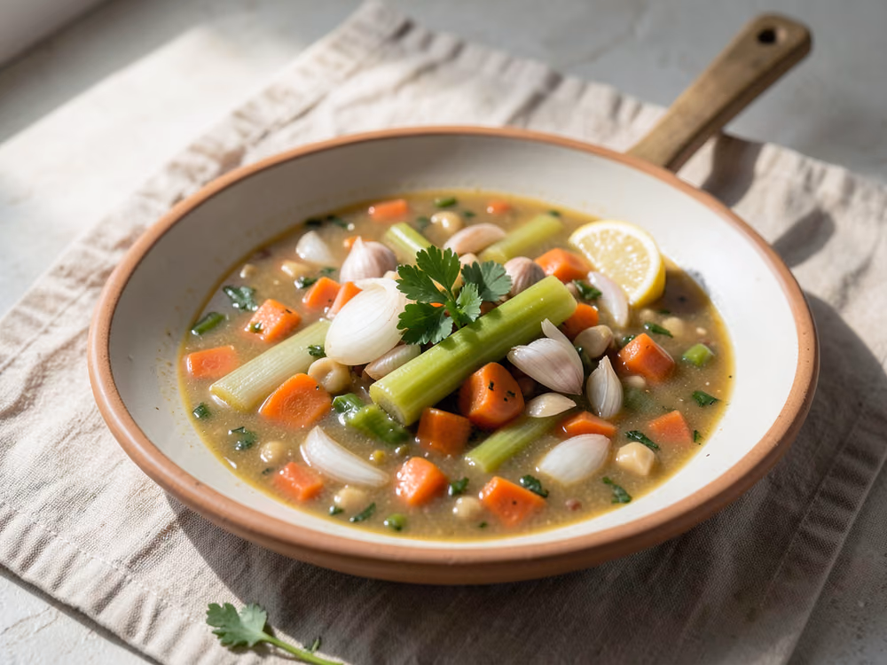 Sopa minestrone italiana