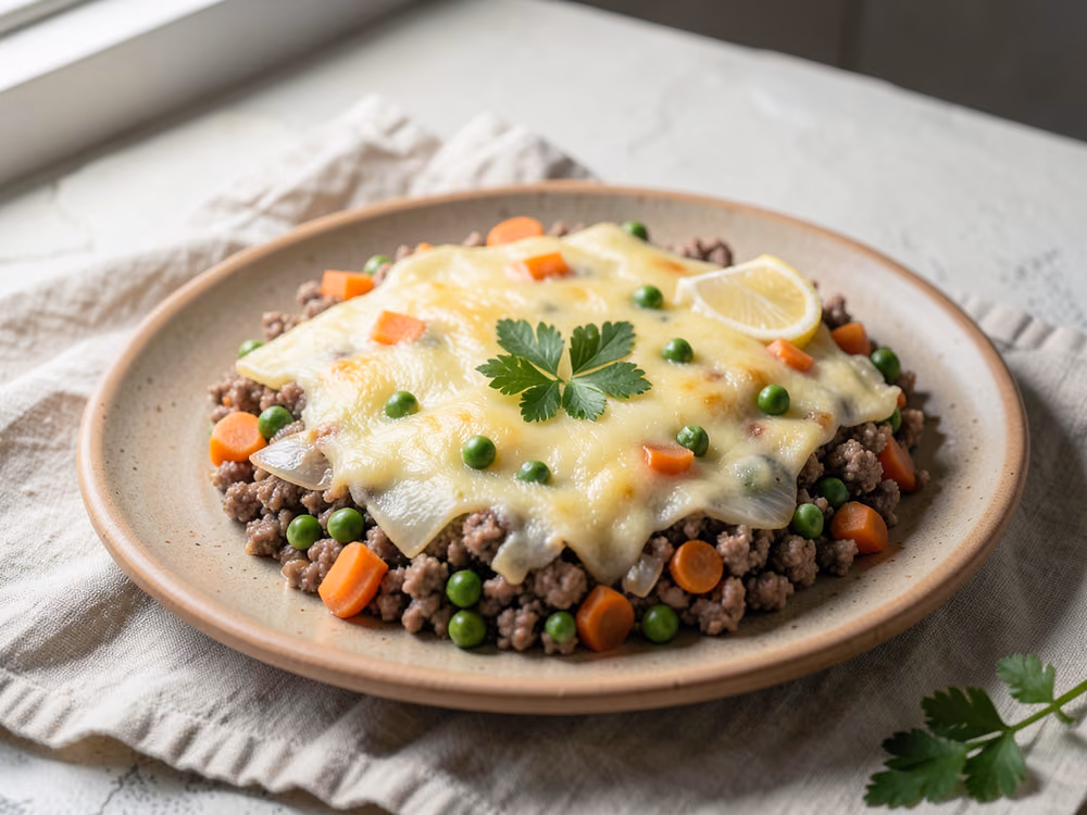 Pastel de pastor con carne de res