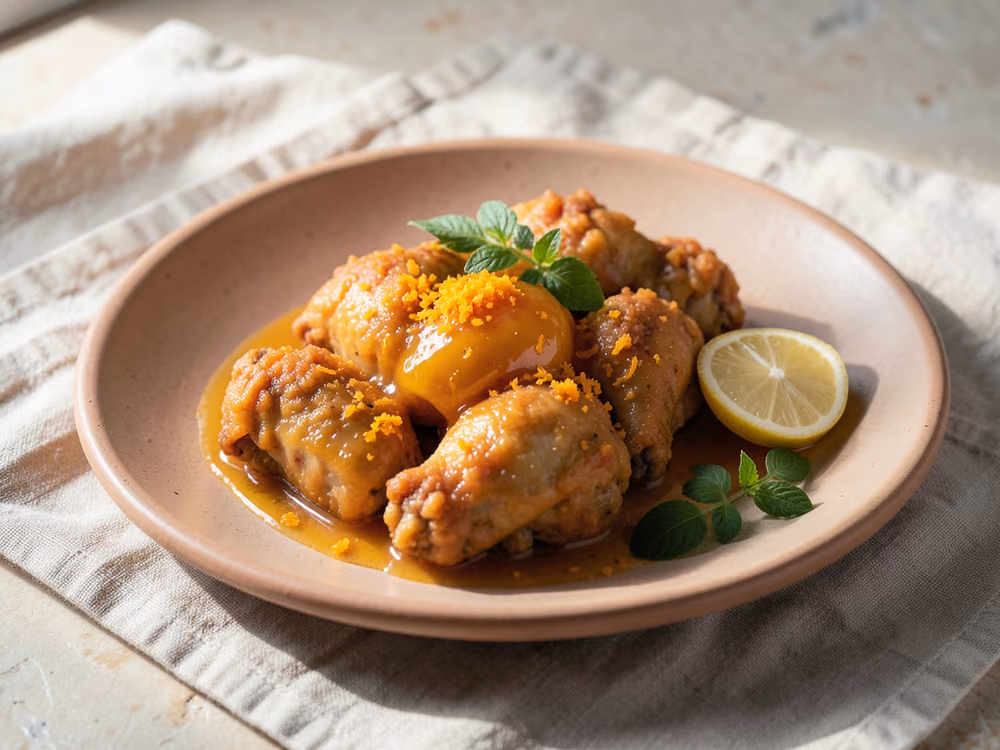 Pollo a la naranja