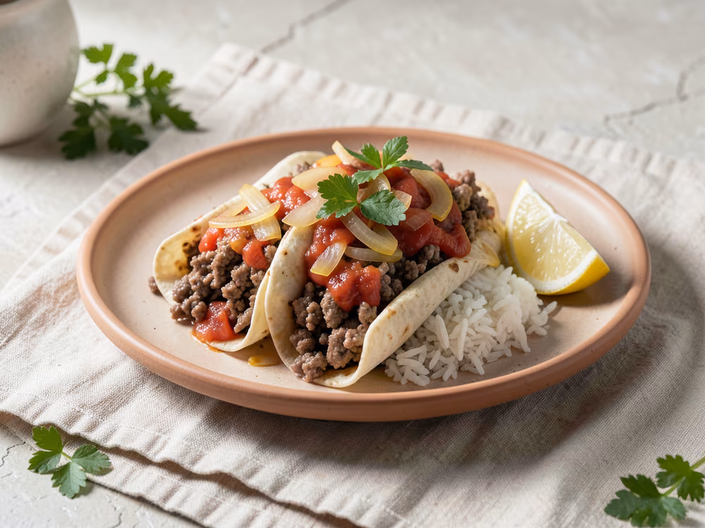 Burritos de carne de res