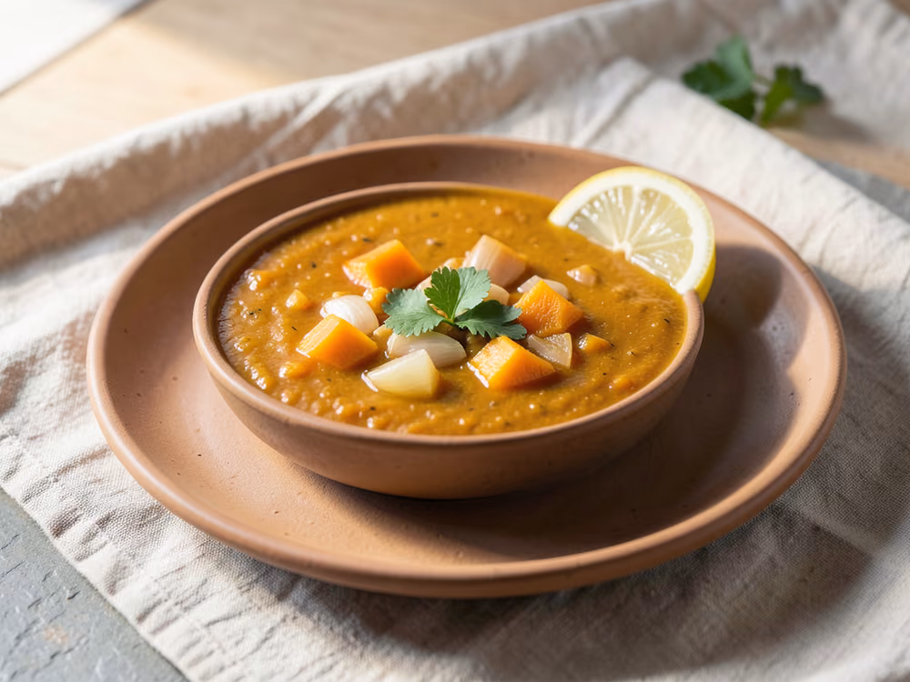 Sopa de calabaza asada