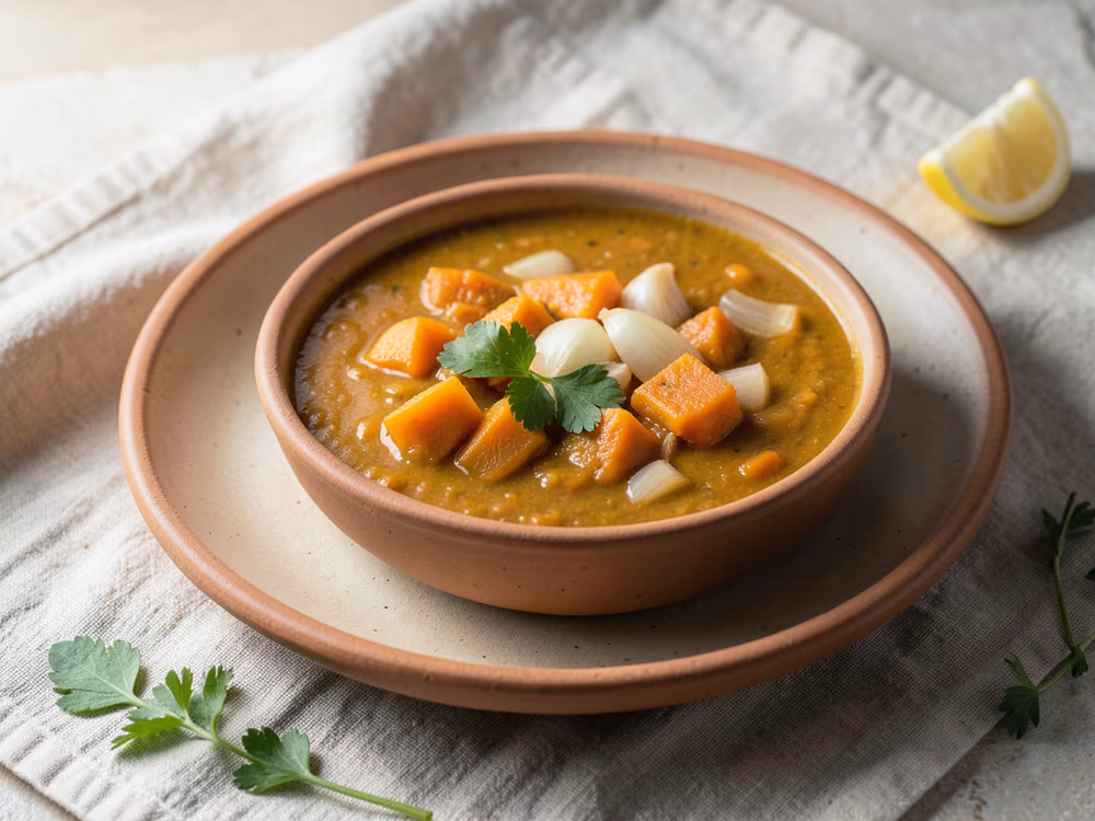 Sopa de calabaza asada
