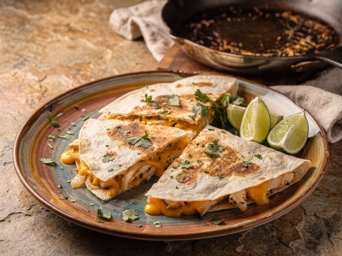 Quesadillas de pollo