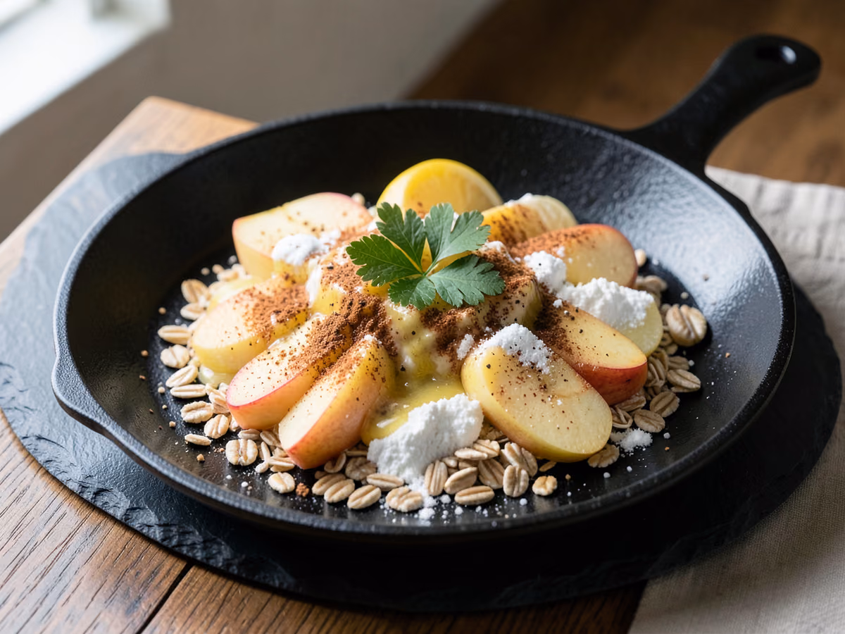 Crumble de manzana