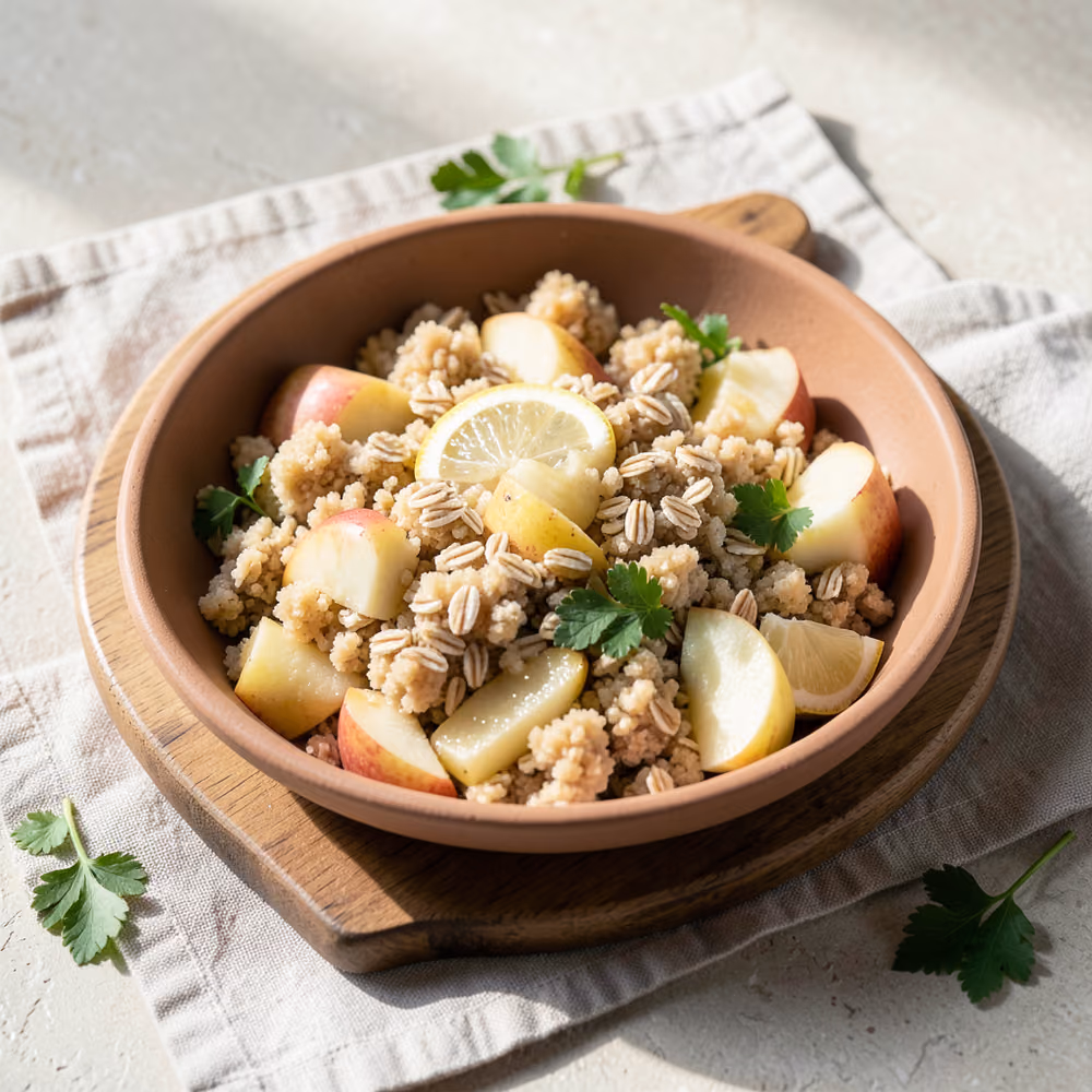Crumble de manzana