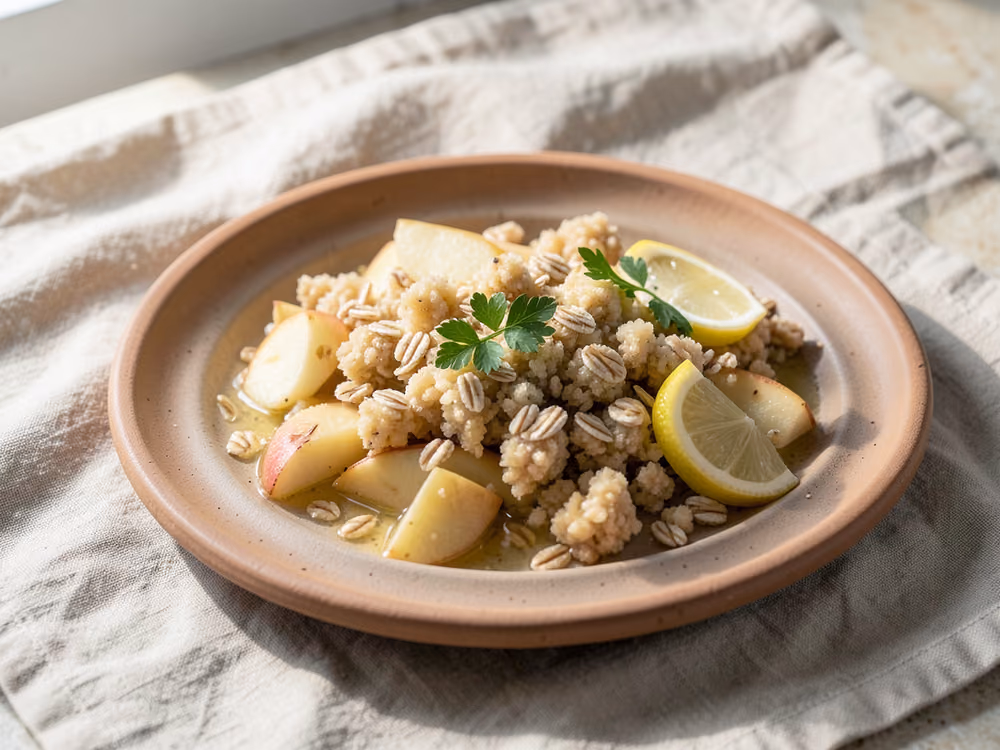 Crumble de manzana