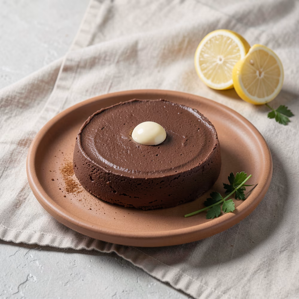 Mousse de chocolate negro