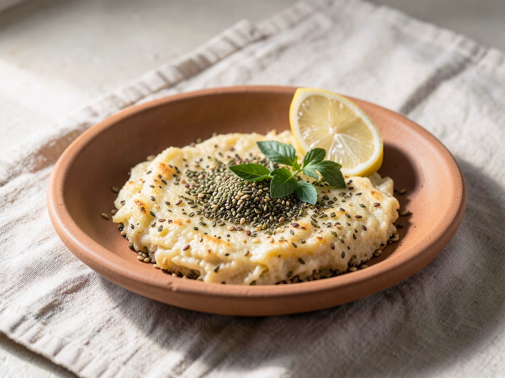 Manakeesh con zaatar