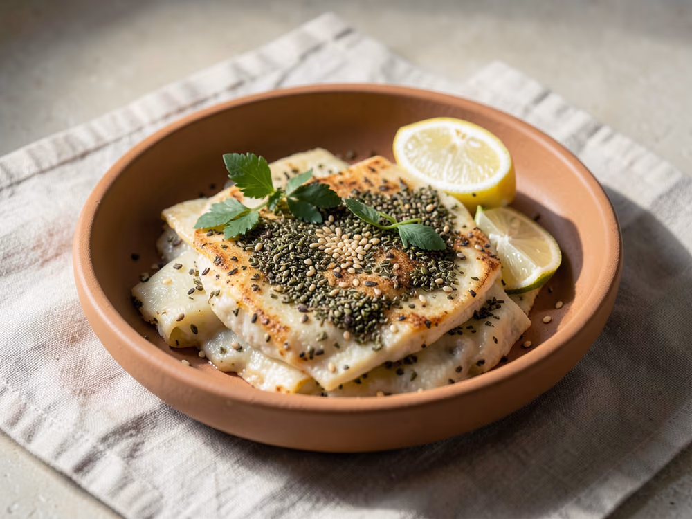 Manakeesh con zaatar
