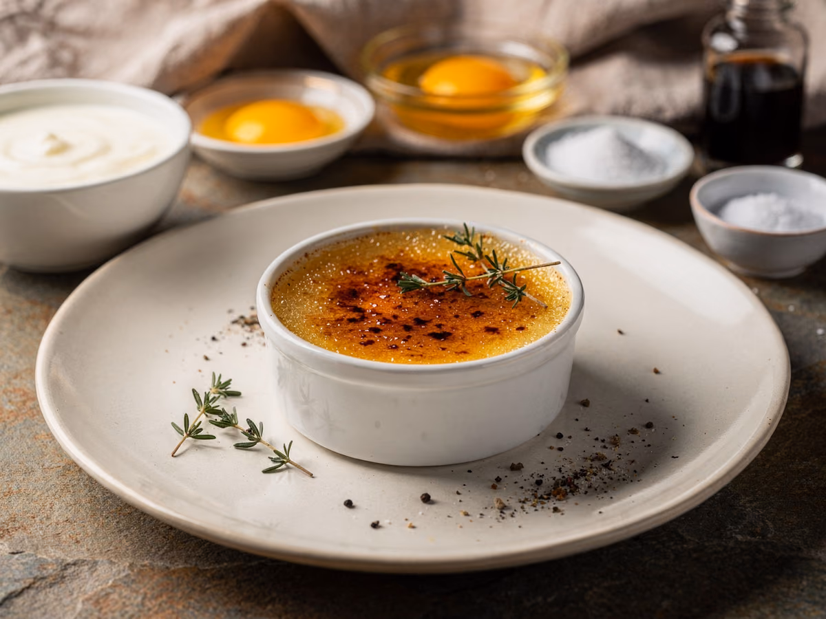 Klassische Crème Brûlée