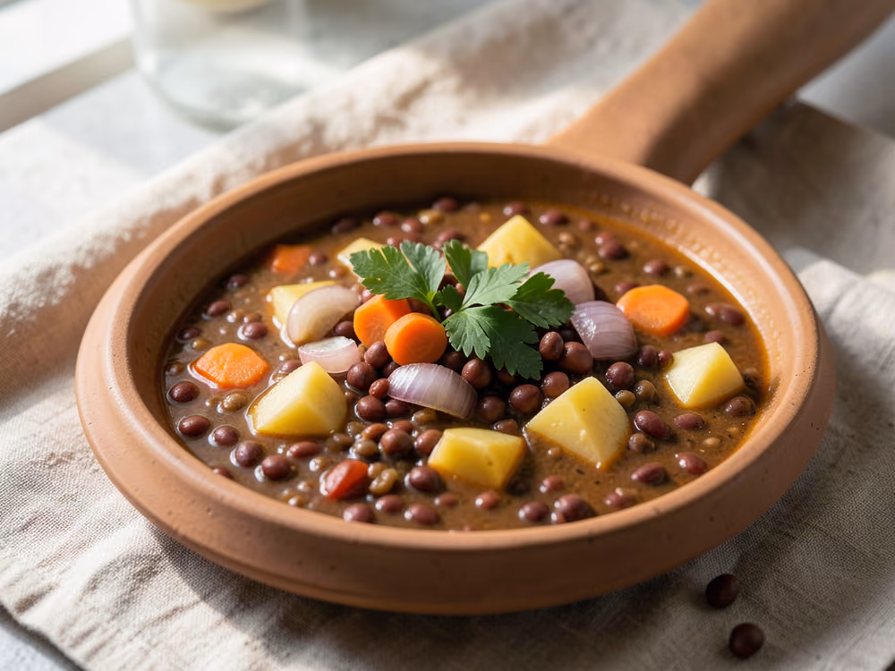 Sopa turca de lentejas rojas (Mercimek Çorbası)