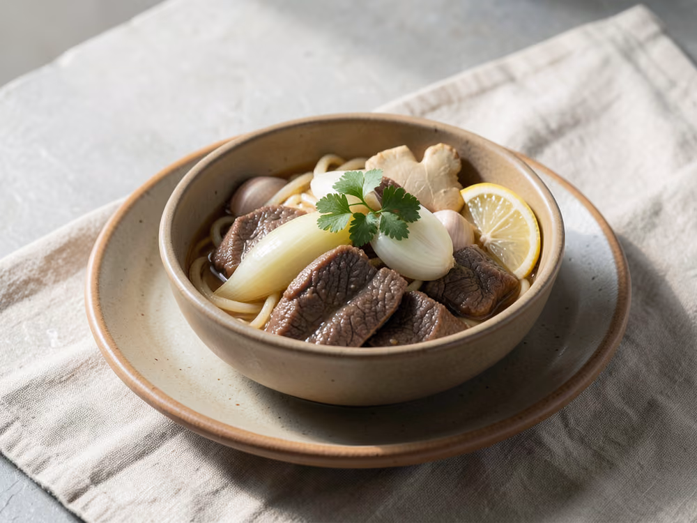 Tazón de res gyudon