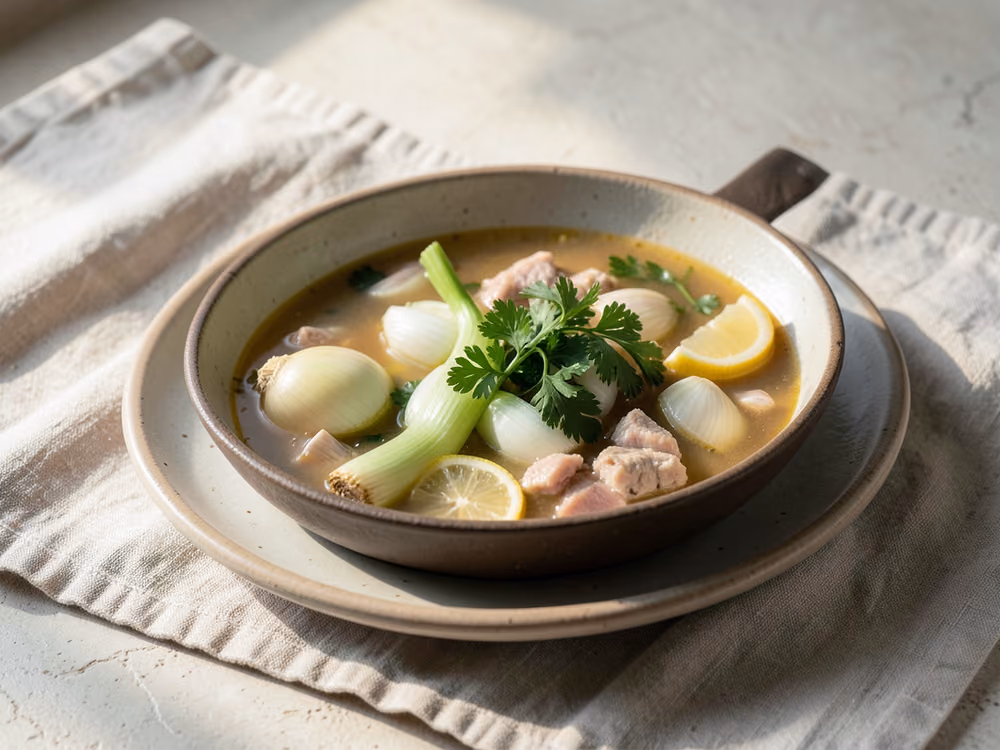 Sopa de pescado bouillabaisse