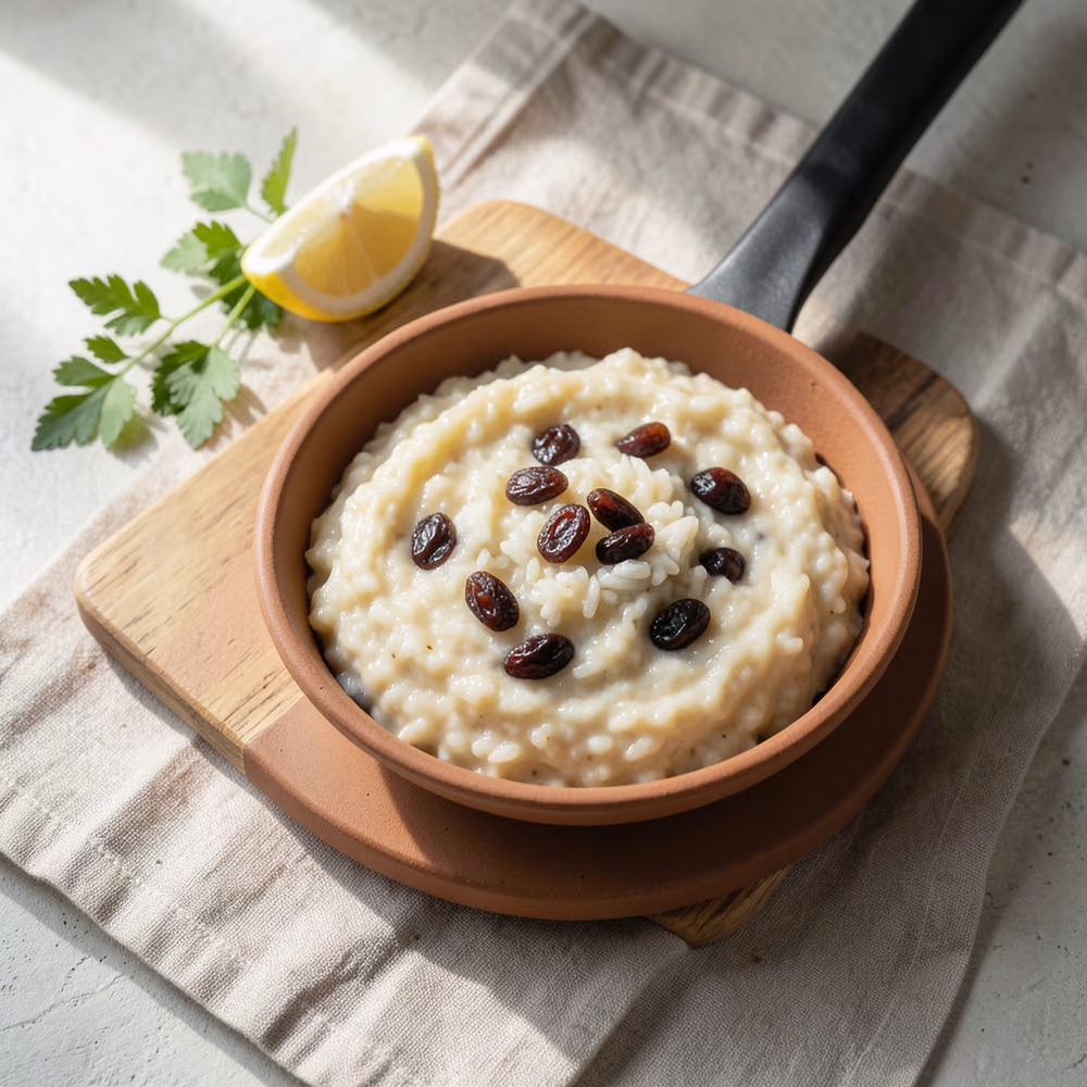 Arroz con leche cremoso