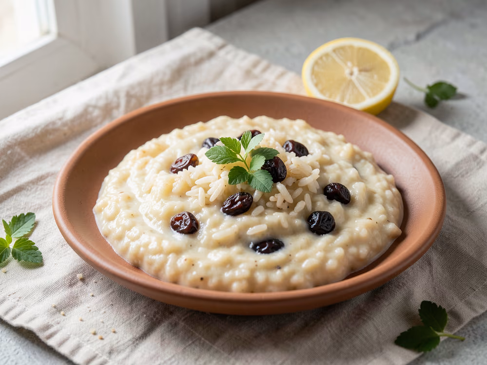 Arroz con leche cremoso