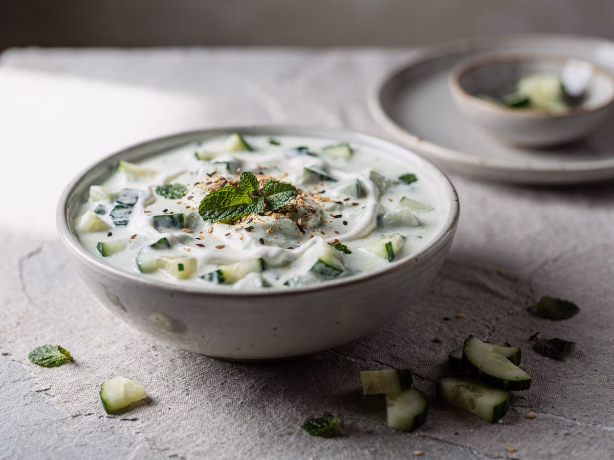 Raita de pepino